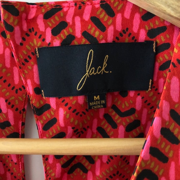 [Jack] Red/Black Dress - Picture 4 of 8